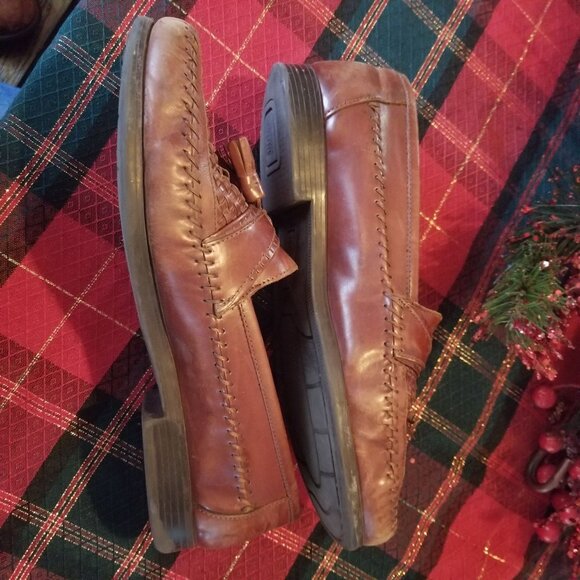 Giorgio Brutini Le Glove Brown Tassel Loafers + 9M main image 5